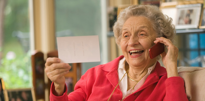Long distance caring for elderly parents